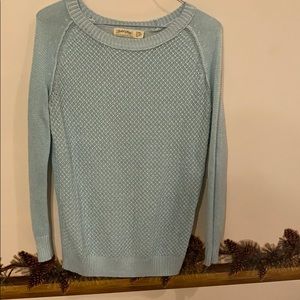 Light blue faded glory sweater size small